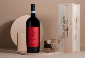 Rosso di Montalcino Pian delle Vigne Doc 2023 in cassetta legno formato magnum cl 150